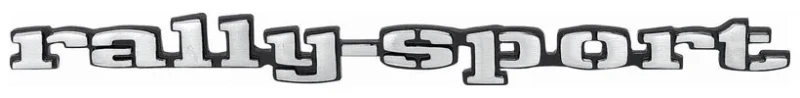 Fender Emblem - rally-sport - LH or RH - 69 Camaro RS