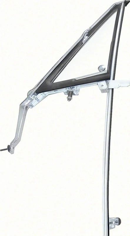 Vent Glass Assembly - Clear - LH - 67 Camaro Firebird