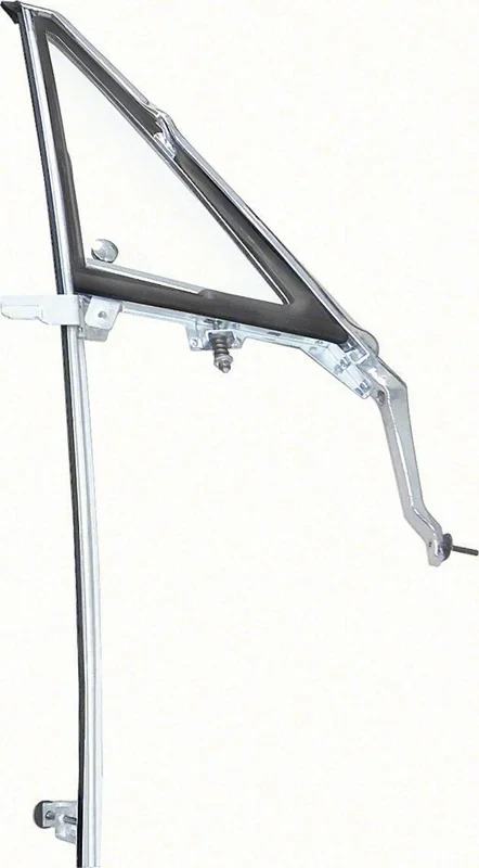 Vent Glass Assembly - Clear - RH - 67 Camaro Firebird