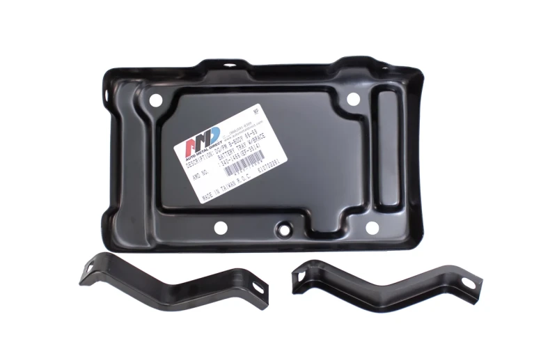Battery Tray w/ "S" Braces - 66-69 Dodge Plymouth B-Body