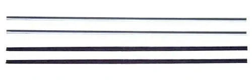 Vent Window Division Bar Channel - Pair - 62-67 Chevy II Nova