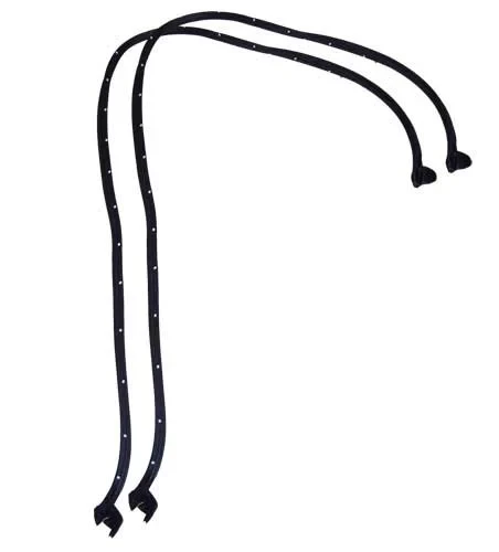 Door Weatherstrips - LH/RH Pair - 66-67 GM A-Body (Coupe & Convertible)