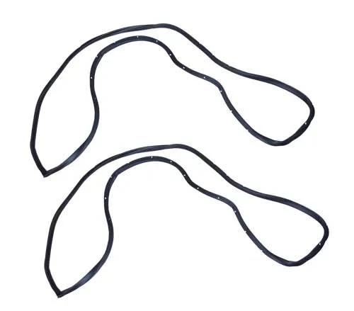 Door Weatherstrips - LH/RH Pair - 66-67 GM A-Body (2-Door Sedan)