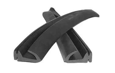 Quarter Window Vertical Seals - Pair - 66-67 Chevy II Nova 2 Door Hardtop