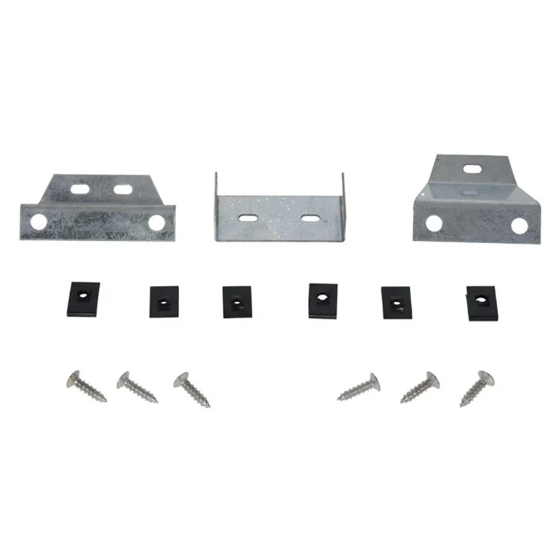 Console Mounting Brackets - 4-Speed - 3 Piece Set - 66-67 Chevelle El Camino