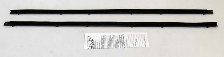 Front Door Beltline Window Felts - Outer - 64 Chevelle Wagon El Camino