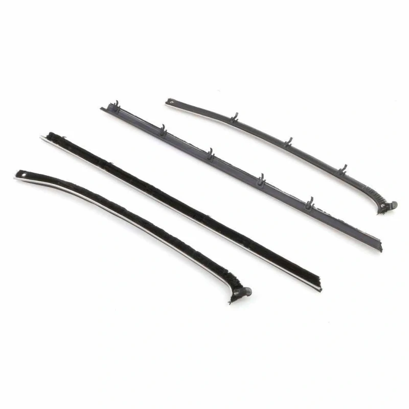 Front and Rear Door Beltline Window Felts - Outer - 68 Chevelle Coupe
