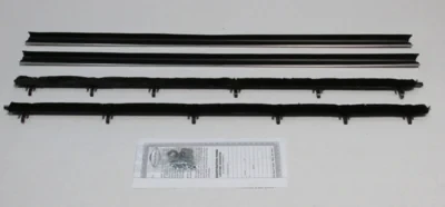 Front Door Beltline Window Felts - Inner & Outer - 68-72 El Camino
