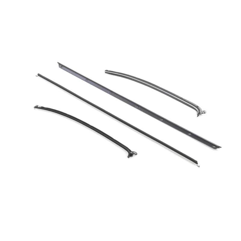 Front and Rear Door Beltline Window Felts - Outer - 69 Chevelle Coupe