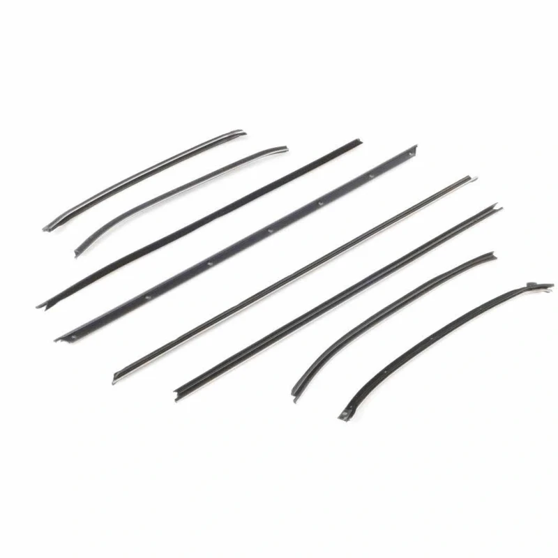 Front and Rear Door Beltline Window Felts - 69 Chevelle Coupe