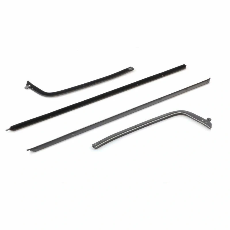 Front and Rear Door Beltline Window Felts - Outer - 70-72 Chevelle Coupe