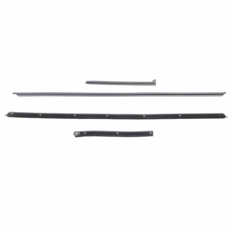 Front and Rear Door Beltline Window Felts - Outer - 70-72 Monte Carlo without Special Belt Moldings
