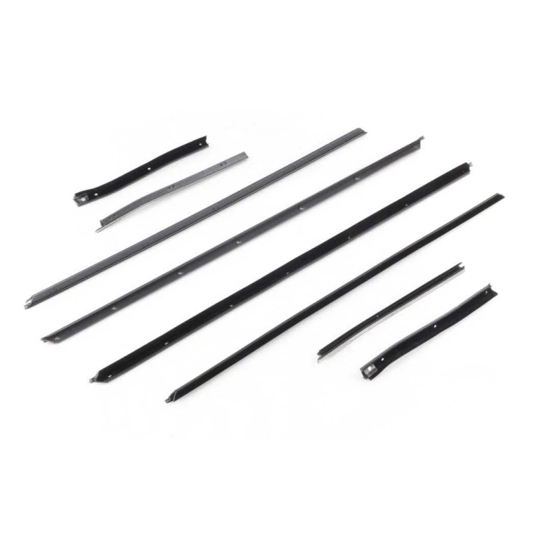 Front and Rear Door Beltline Window Felts - 70-72 Monte Carlo without Special Belt Moldings