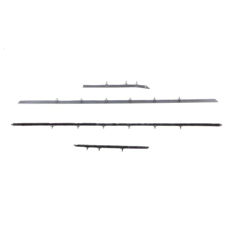 Front and Rear Door Beltline Window Felts - Outer - 68-69 Camaro Convertible