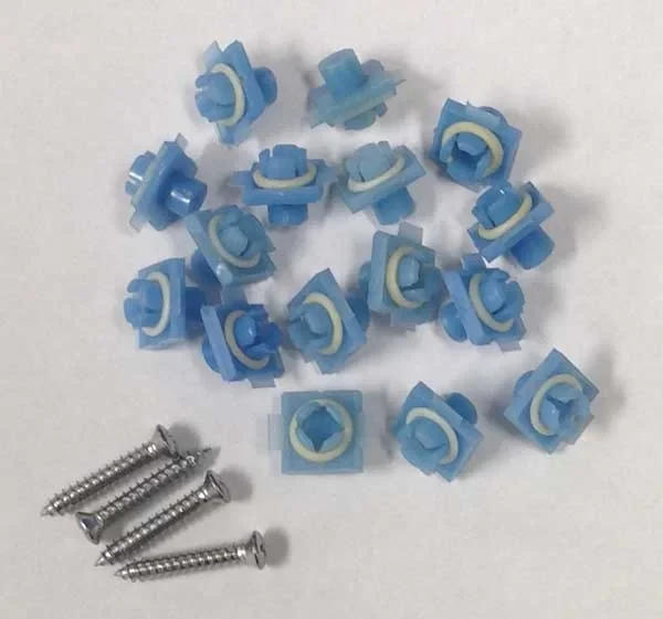 Rocker Molding Clip Set - 67-69 A-Body; 71-73 B-Body