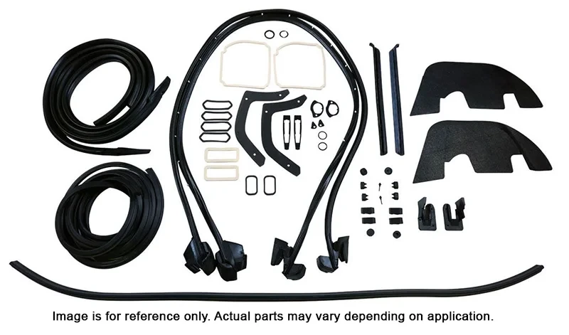 Weatherstrip Kit - 67 Camaro Non RS Coupe