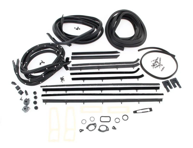 Weatherstrip Gasket and Seal Kit - 66 Chevy II Nova 2 Door Hardtop