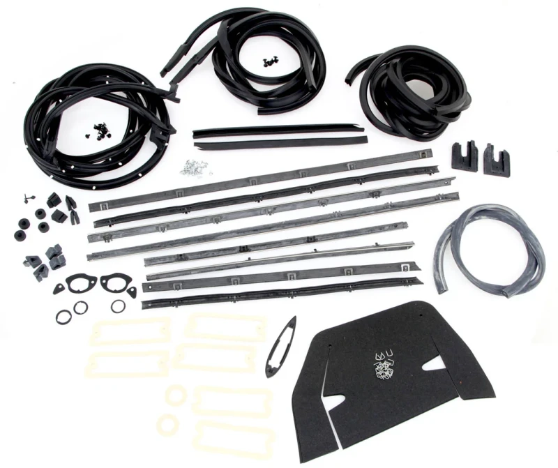 Weatherstrip Gasket and Seal Kit - 64 Chevelle 2DR Coupe