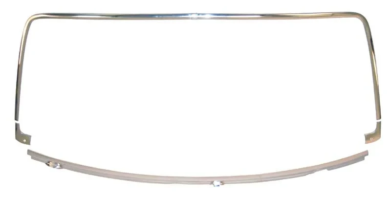 Windshield Molding Set - 70-74 Dodge Plymouth E-Body Hardtop