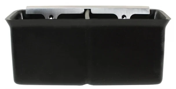 Console Seat Belt Pocket - With Stainless Steel Retainer - 68-69 Fullsize Chevy Car; 70-72 Chevelle El Camino Monte Carlo
