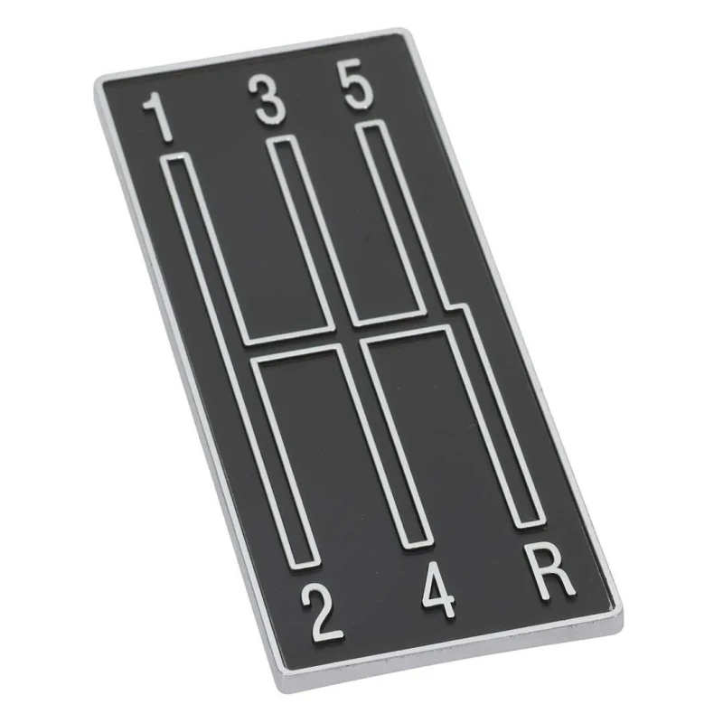 Console Shift Plate Emblem - 5 Speed - 68-69 Camaro