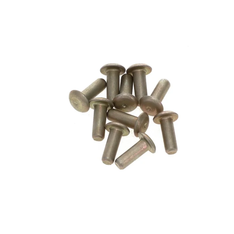 Rivet Set - 10pcs - For Replacing Silver Console Gauge Faces - 68-69 Camaro