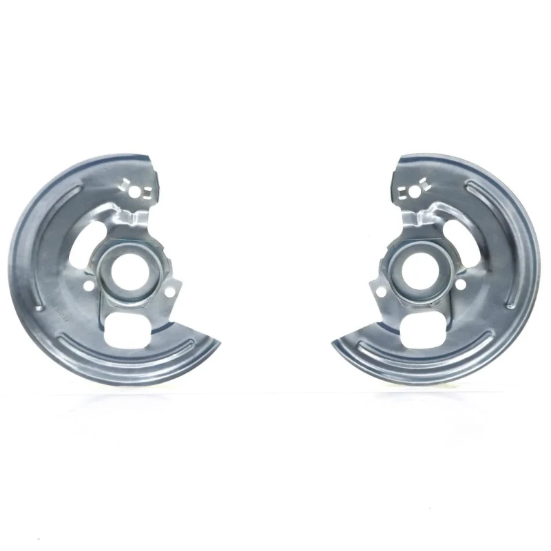 Disc Brake Backing Plates - Pair - 67-68 Camaro Firebird Chevelle El Camino