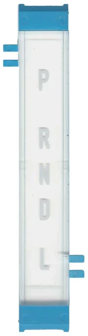 Shift Indicator Dial - Powerglide - Blue & White - 71-72 Nova