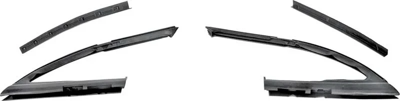 Vent Window Weather Strips - Set - 68-72 Chevy II Nova