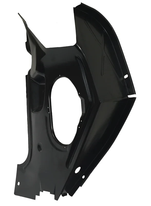 Cowl Side Hinge Panel - LH - with AC - 64-67 Chevelle El Camino