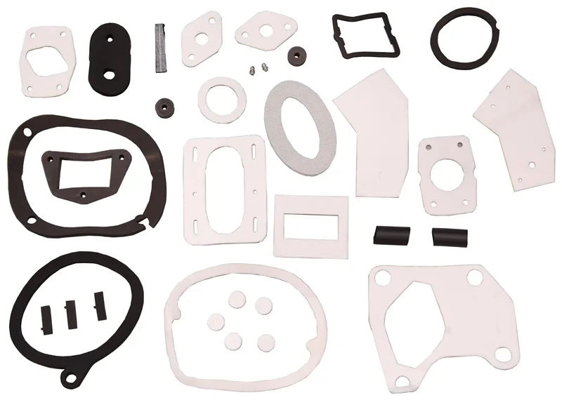 Firewall Gasket Set w/ Wiper Pivots - 66-70 Dodge Plymouth B-Body w/ AC