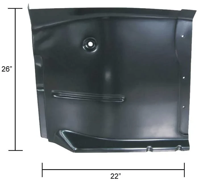 Front Cab Floor Half - OE Style - LH - 60-62 Chevy GMC C/K Truck