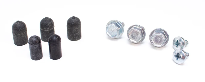 Headlight Washer Bottle Screws & Cap Set - 10 Pieces - 68-69 Camaro (Rally Sport)