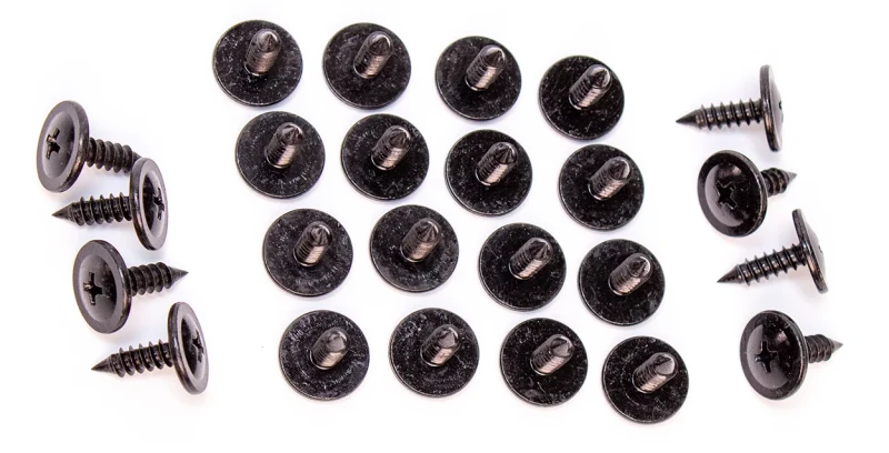 Roof Drip Rail Weatherstrip Channel Screw Set (24pcs) - 67-69 Camaro Firebird