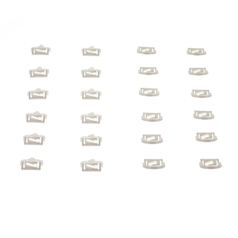Back Glass Molding Clip Set - 24pcs - 75-81 Camaro Firebird