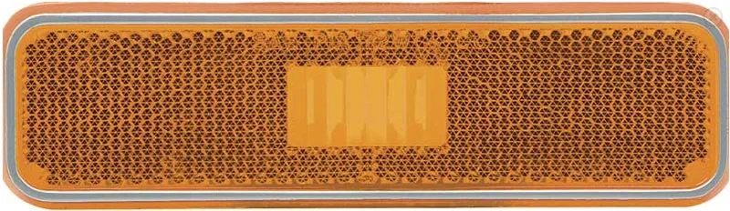 Front Side Marker Lamp Lens - Amber - LH or RH - 72-76 Dodge Plymouth A B E-body
