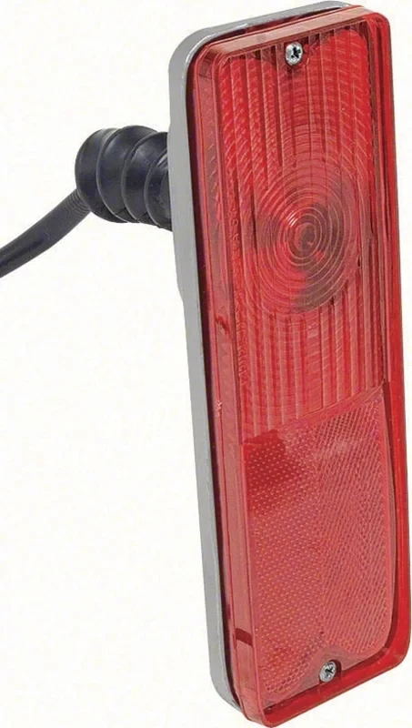 Taillight Asssembly - Red - LH or RH - 67-72 Chevy GMC C/K Fleetside Pickup; 69-72 Blazer; 70-72 Jimmy
