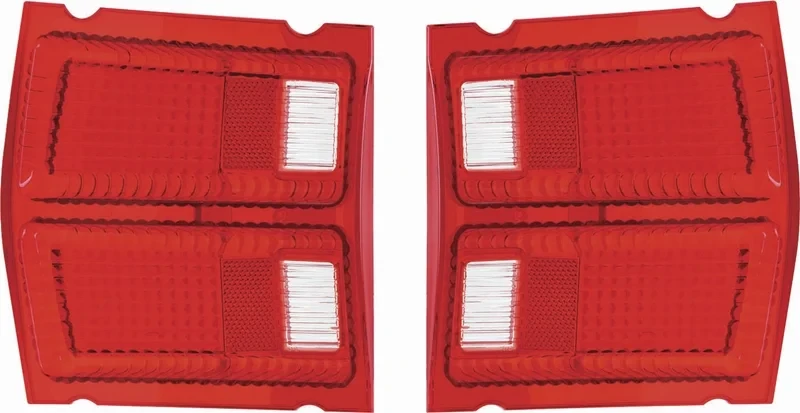 Tail Lamp Lenses LH/RH Pair - 69 Dart
