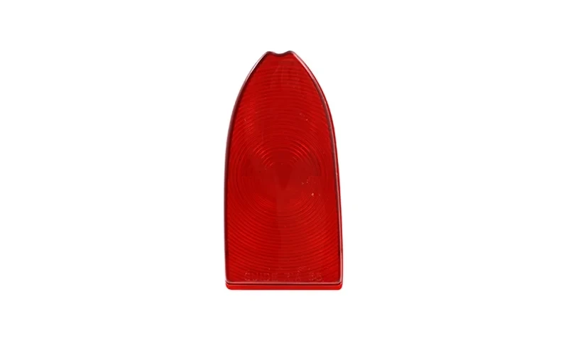 Tail Lamp Lenses - Pair - 55-58 Chevy Cameo Pickup GMC Suburban Pickup