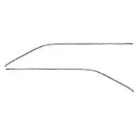 1968 Chevy Camaro Roof Drip Rail Moldings