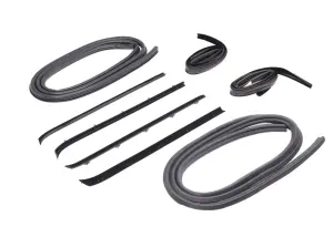 Front Door Window Channel Kit - 8pcs - 77-80 Chevy GMC C/K Pickup Truck Blazer Jimmy Suburban - Image 2 of 3