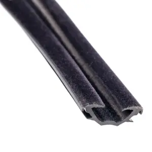 Rear Door - Glass Run Window Channel Seals - Pair - 81-91 CK Chevy GMC Crew Cab Truck Suburban - Image 4 of 5