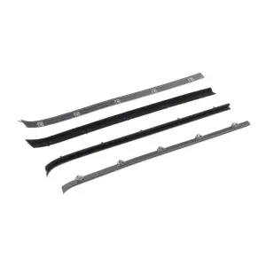 Front Door Beltline Window Felts - Inner & Outer - 76-80 Chevy GMC CK Pickup Blazer Jimmy Suburban - Image 1 of 4