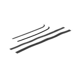 Front Door Beltline Window Felts - Inner & Outer - 51-55 Chevy GMC Truck - Image 3 of 4