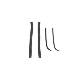 Front Door Beltline Window Felts - Inner & Outer - 51-55 Chevy GMC Truck - Image 4 of 4