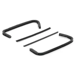 Vent Window Seal Kit - 4pcs Vertical & Front Run - 60-63 Chevy GMC Truck - Image 2 of 4