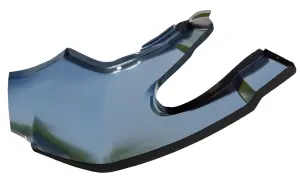 Quarter Panel Skin without Door Jamb - RH - 69 Chevelle - Image 3 of 4
