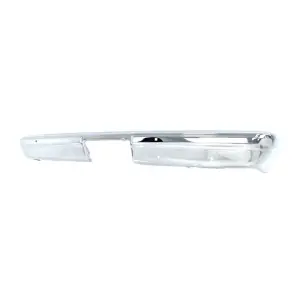 Rear Bumper - Chrome - w/o Impact Strip Holes - 81-91 Chevy GMC C/K Fleetside Truck Blazer Jimmy Suburban - Image 2 of 4