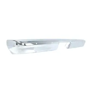 Rear Bumper - Chrome - w/o Impact Strip Holes - 81-91 Chevy GMC C/K Fleetside Truck Blazer Jimmy Suburban - Image 3 of 4