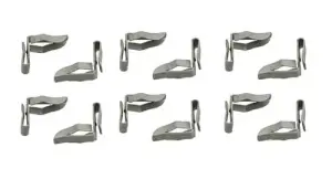 1968 Chevy Corvair Door Panel Installation Clip Set (12pcs) - 67-81 Camaro Firebird; 64-72 Chevelle; 69-79 Chevy II Nova; 67-72 Cutlass